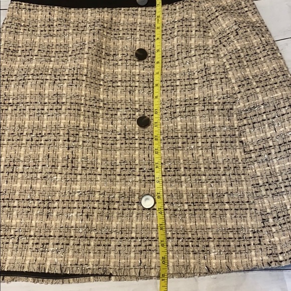 ❗️SOLD❗️Ann Taylor Tweed plaid Skirt Sz 14 - Picture 8 of 8